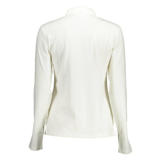 White Cotton Polo Shirt