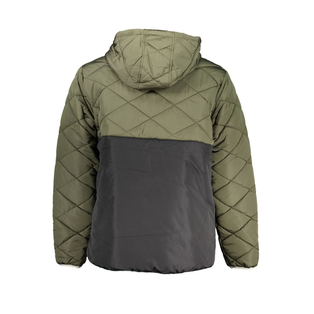 Green Polyester Jackets & Coat