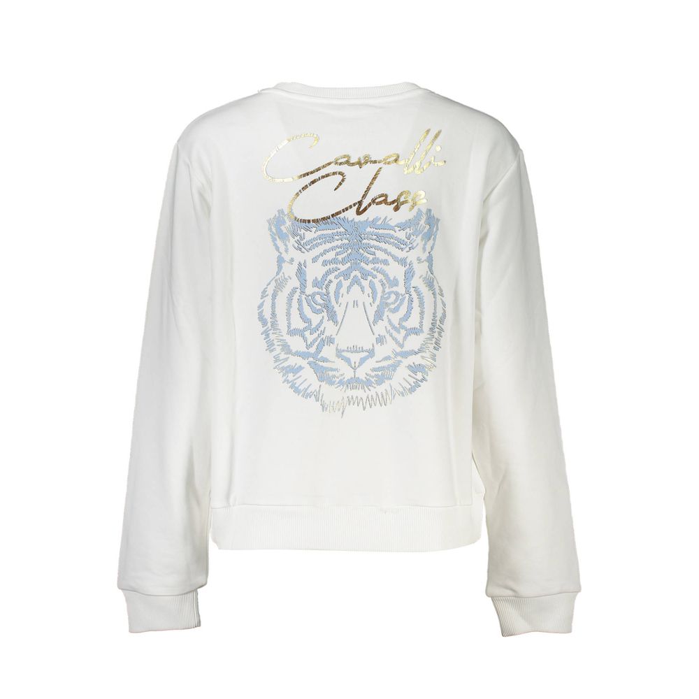 White Cotton Sweatshirt