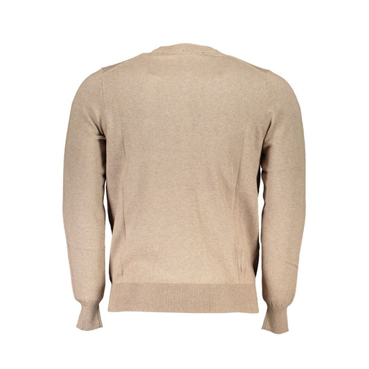 Beige Fabric Sweater