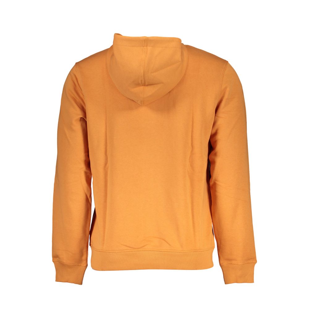 Orange Cotton Sweatshirt