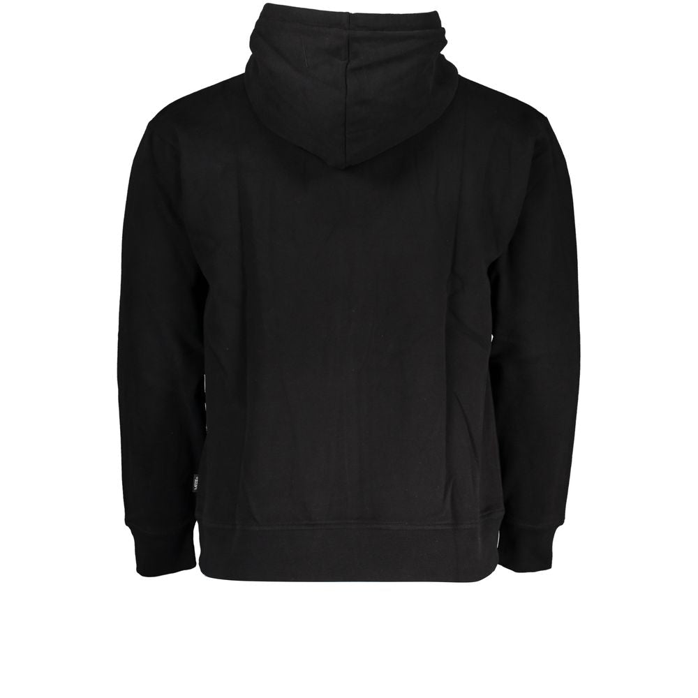 Black Cotton Sweatshirt