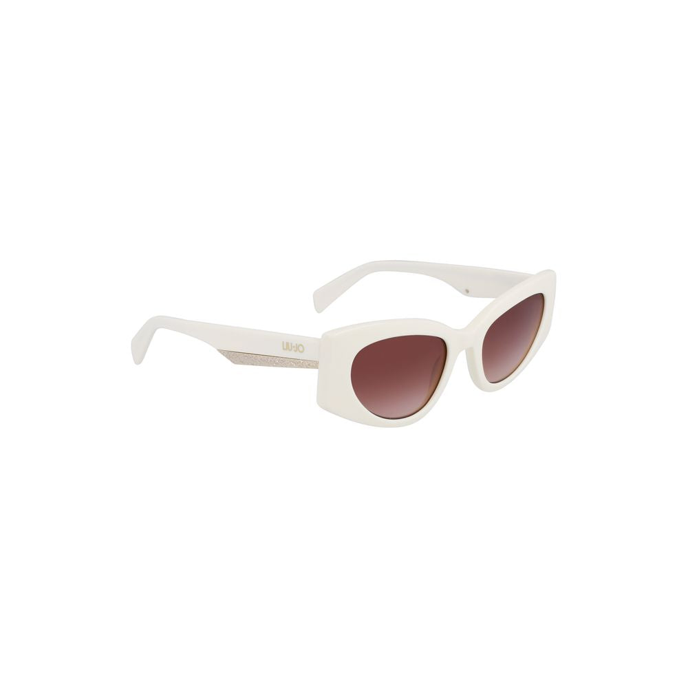 White Acetate Sunglass