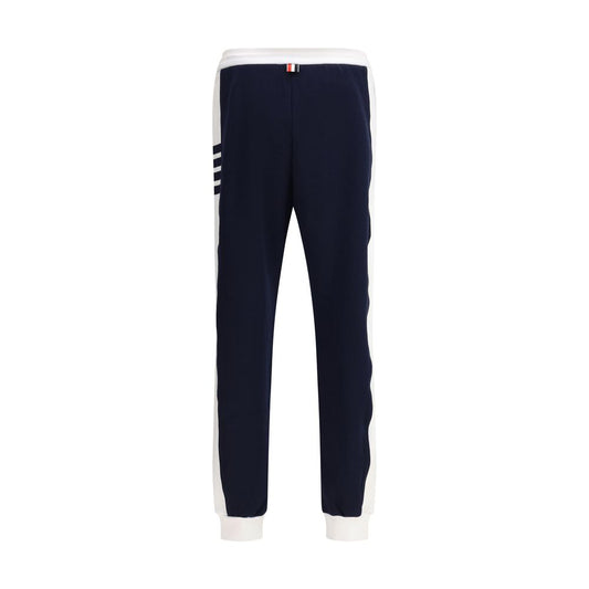 Blue Cotton Joggers (Workout Pants)