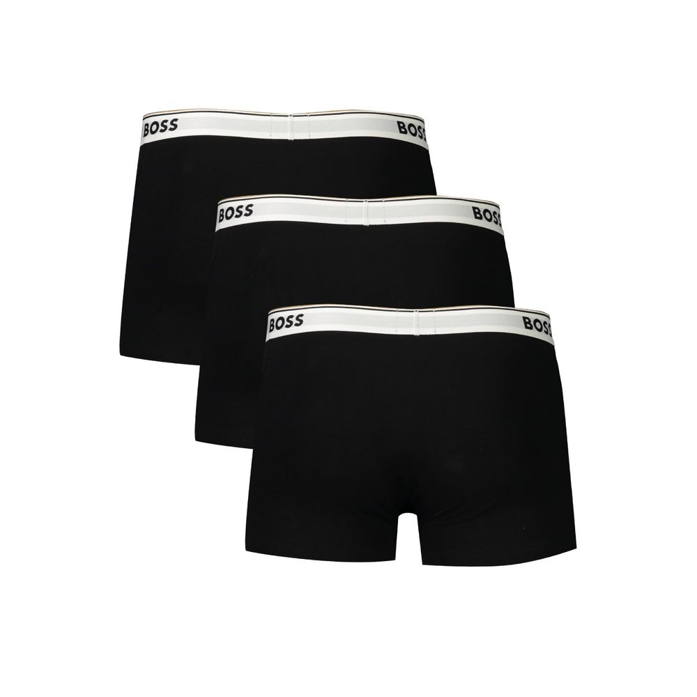 Black Cotton Underwear