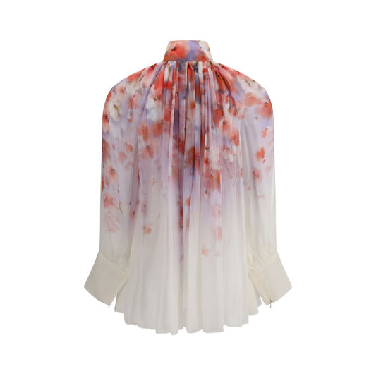 Multicolor Viscose Blouse