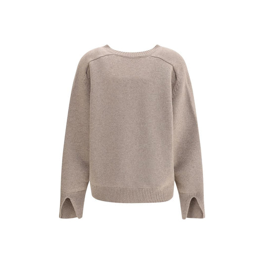 Beige Wool Sweatshirt