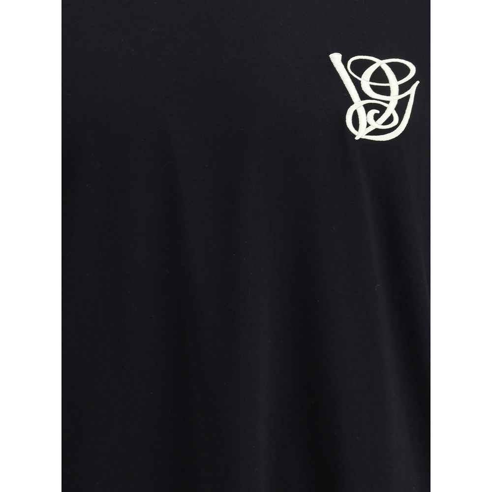 Black Cotton T-Shirt