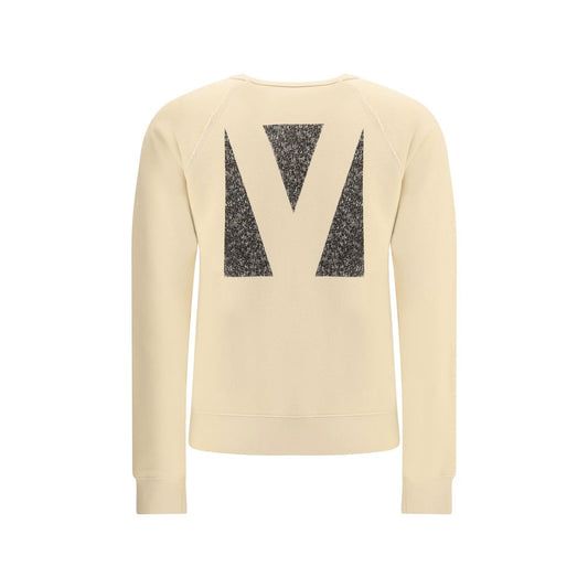 Beige Cotton Sweatshirt
