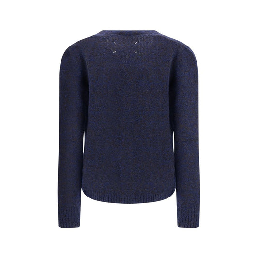 Blue Wool Cardigan