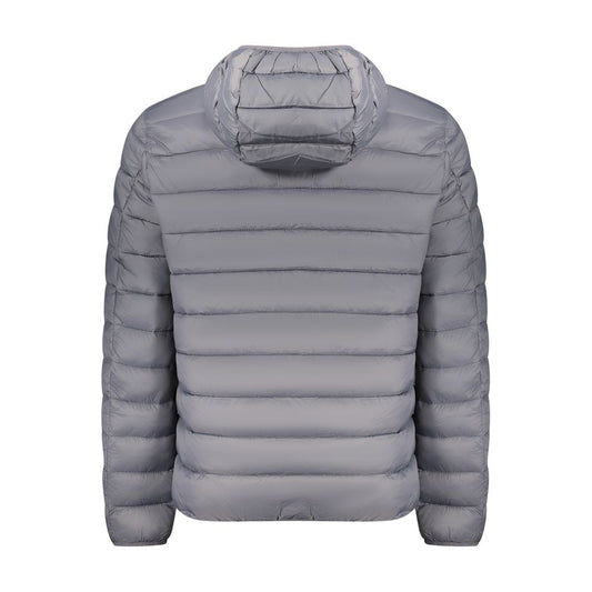 Gray Polyamide Jackets & Coat