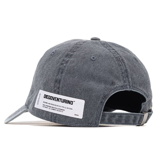 Blue Cotton Men Visor Cap