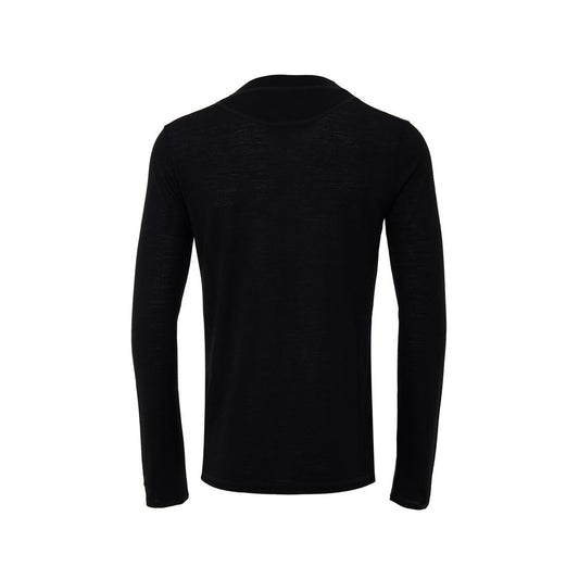 Black Polyester Long Dress