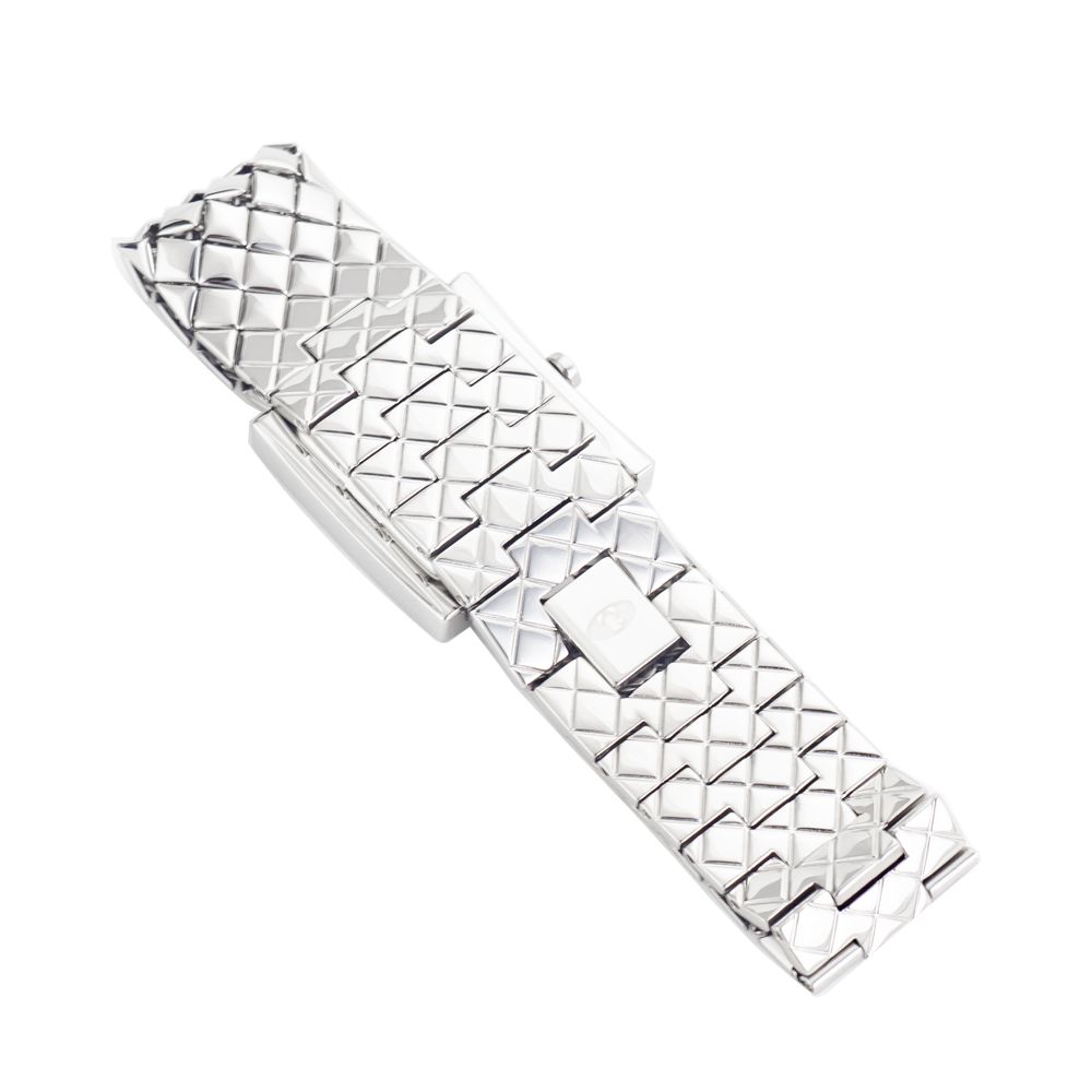 Silver Stainless Steel Dress Watch