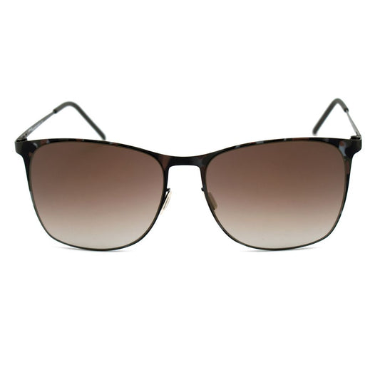 Brown Metal Sunglasses