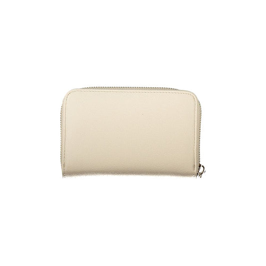 Beige Polyethylene Wallet