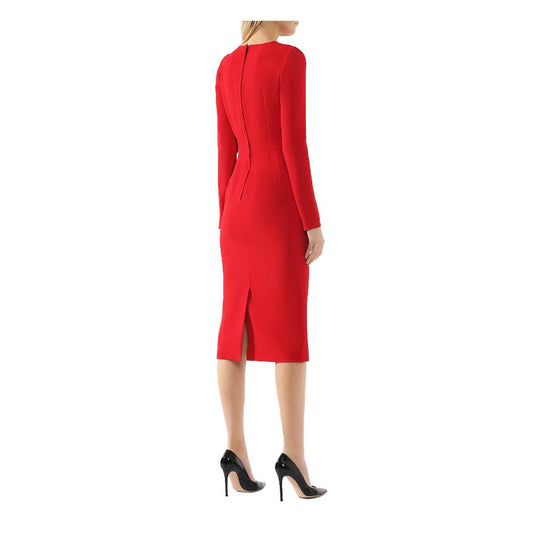 Red Viscose Dress