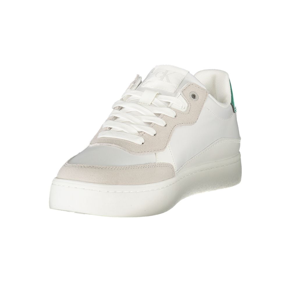 White Leather Men Sneaker