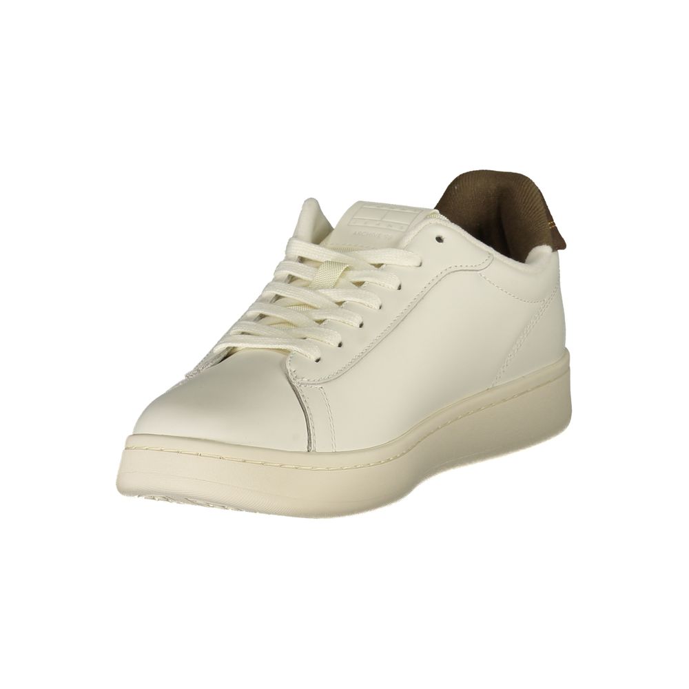 White Leather Men Sneaker