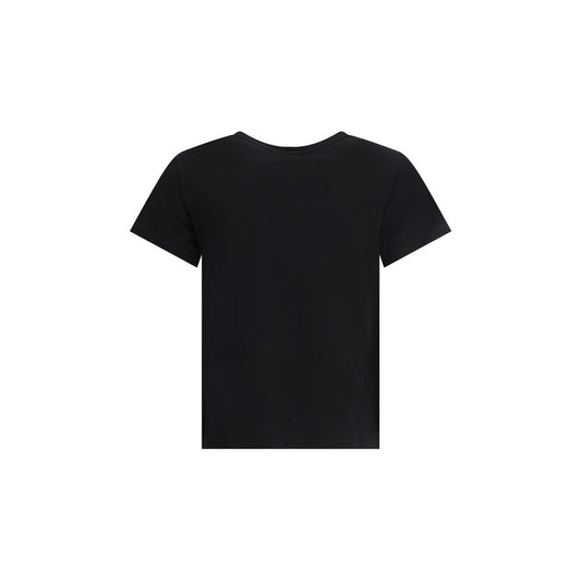 Black Cotton T-Shirt