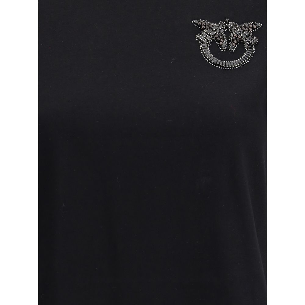 Black Cotton T-Shirt