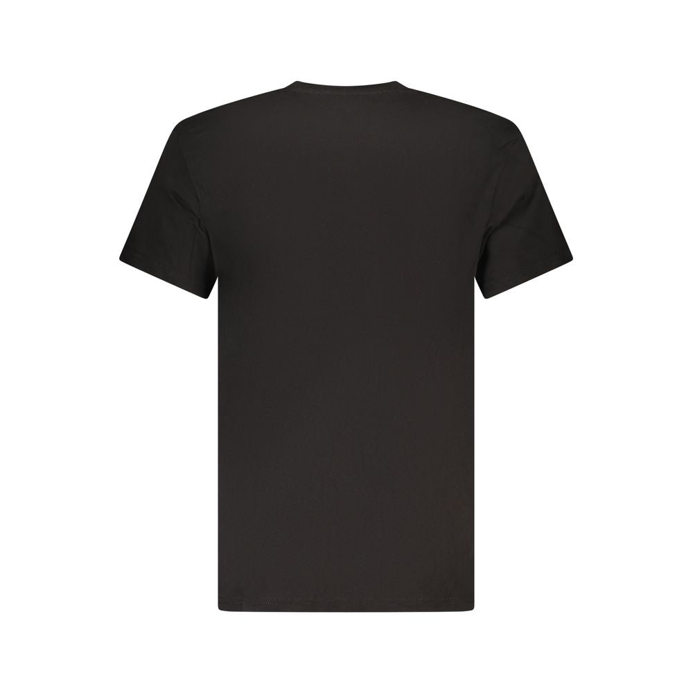 Black Cotton T-Shirt