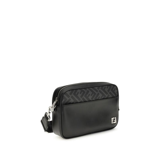 Black Leather Shoulder Bag
