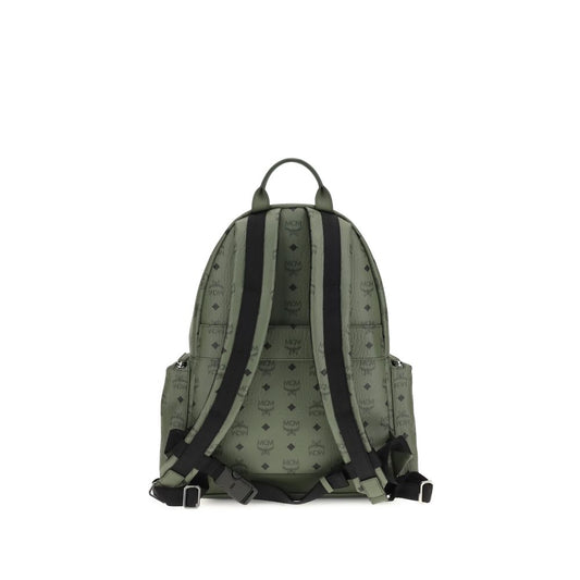 Green Fabric Backpack