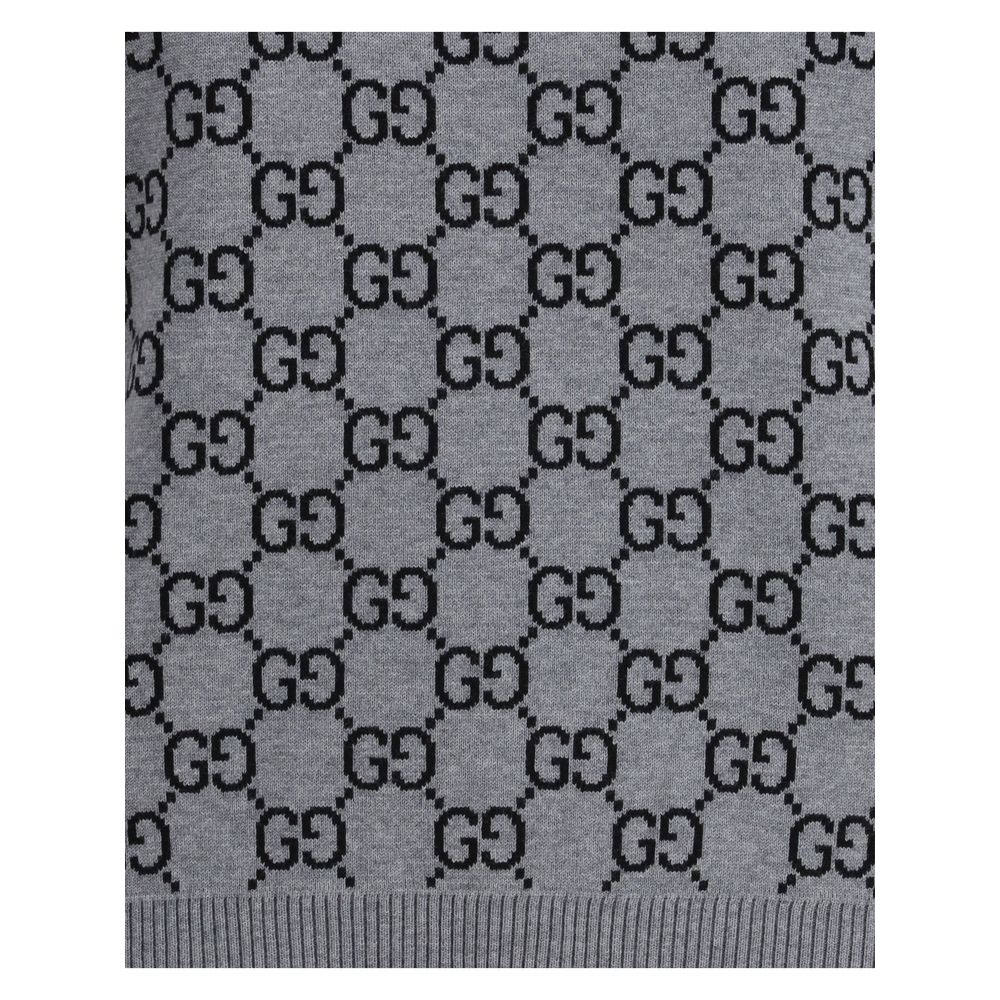 Gray Wool Sweatshirt