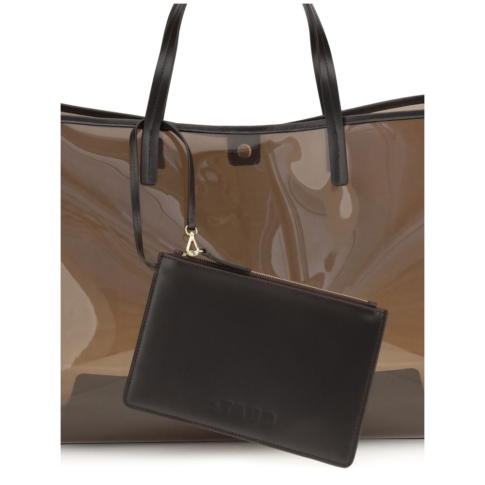 Brown Pvc Handbag