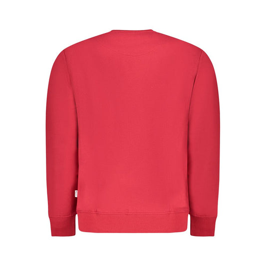 Red Cotton Sweatshirt