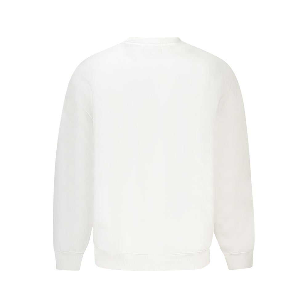 White Cotton Sweatshirt
