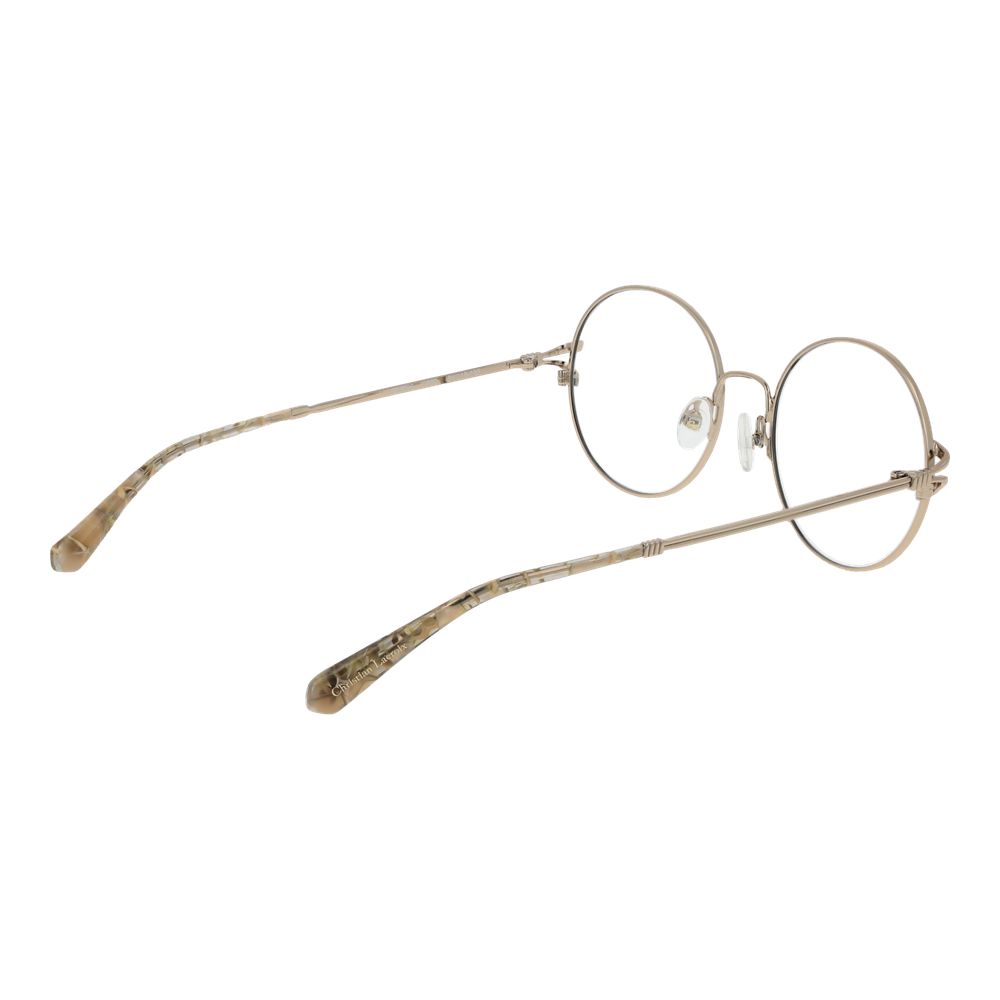 Beige Metal Glasses (Frames)