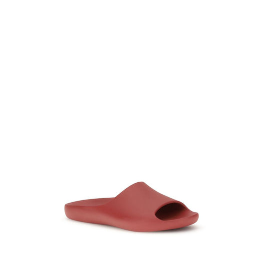 Red Rubber Slippers