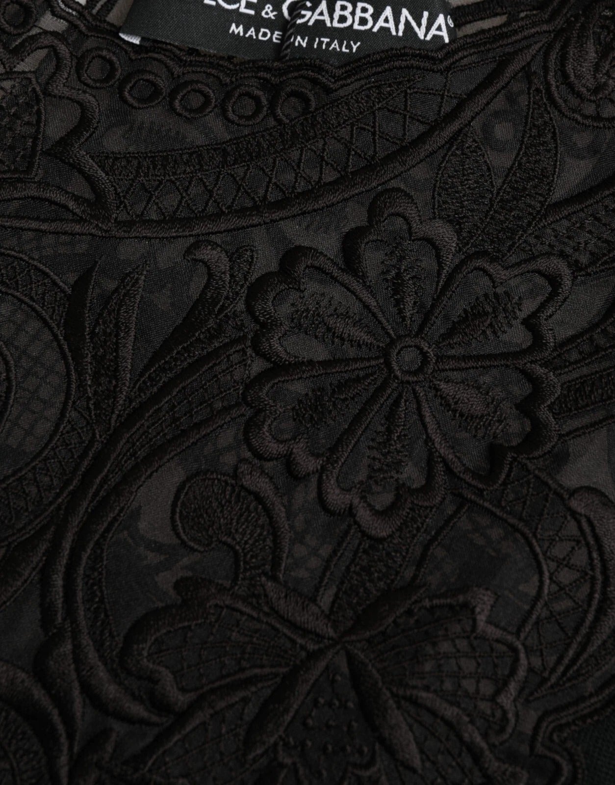 Black Silk Lace Trim Long Sleeves Blouse Top