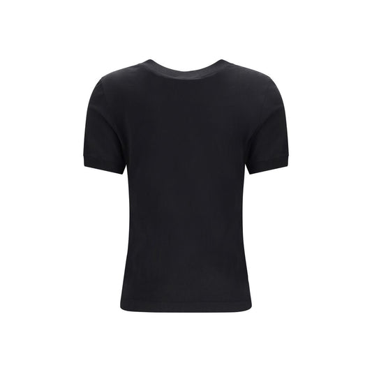 Black Cotton T-Shirt