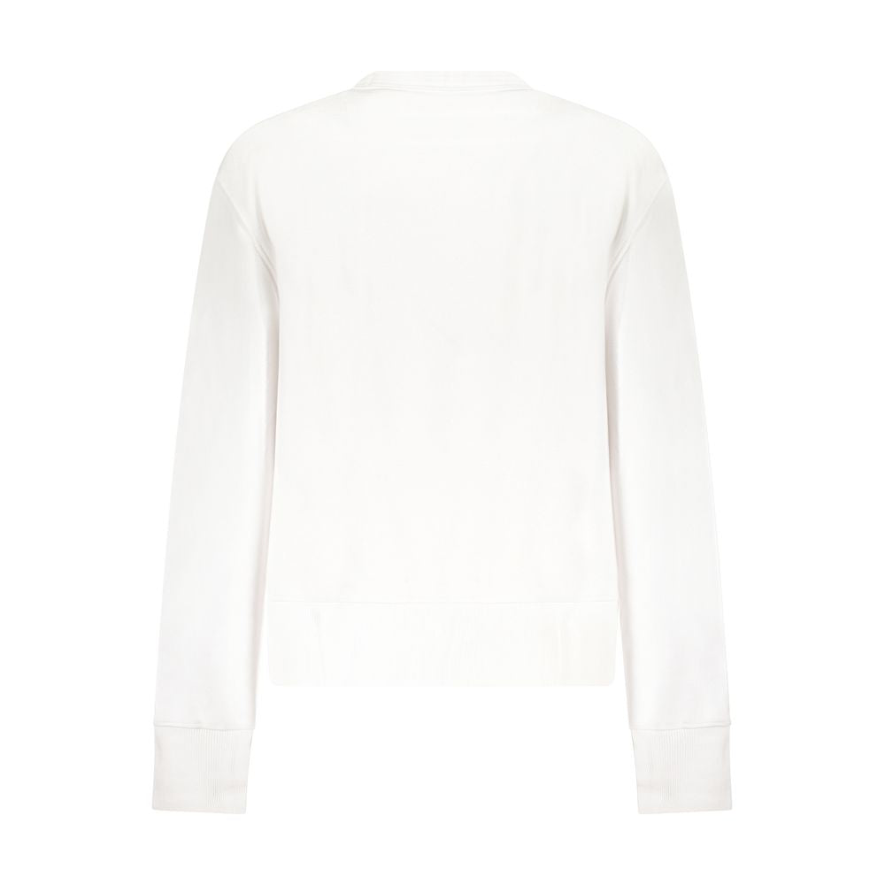 White Cotton Women Sweater