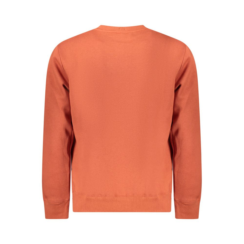 Orange Cotton Sweatshirt
