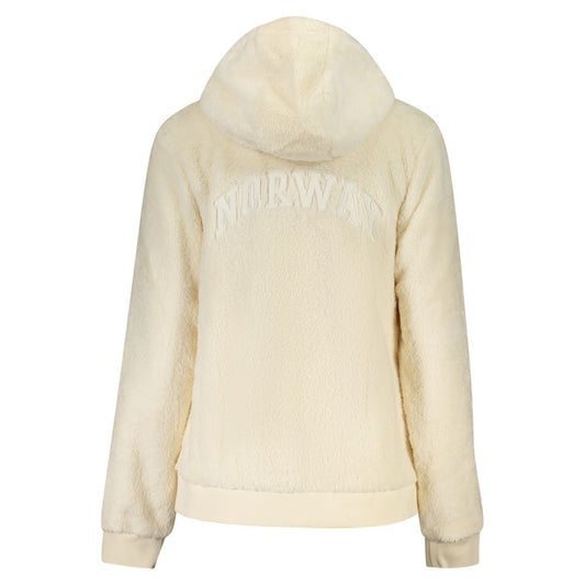 White Polyester Women Jacket