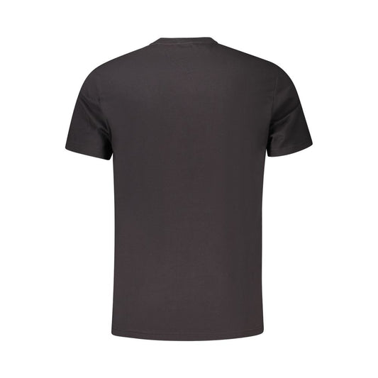Black Cotton T-Shirt