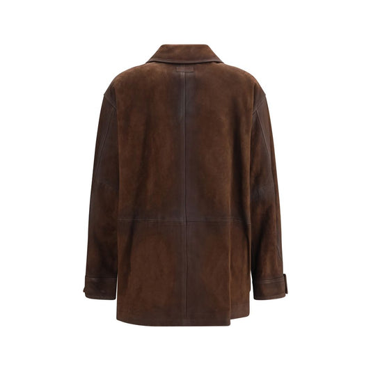 Brown Goatskin Clothing
