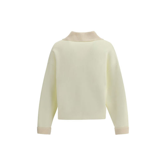 Cream Cotton Sweatshirt