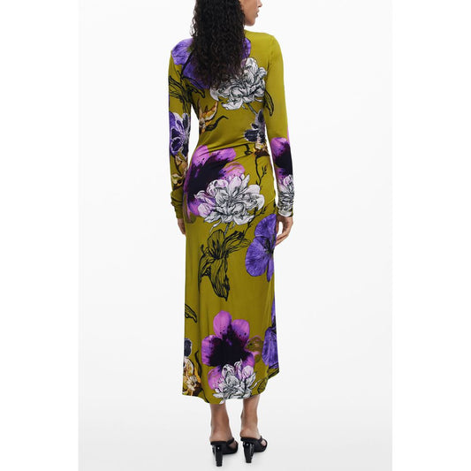 Green Viscose Women Dress
