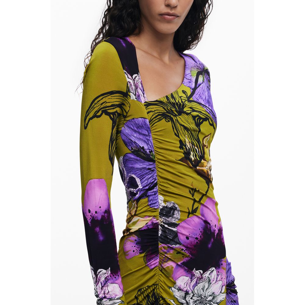 Green Viscose Women Dress
