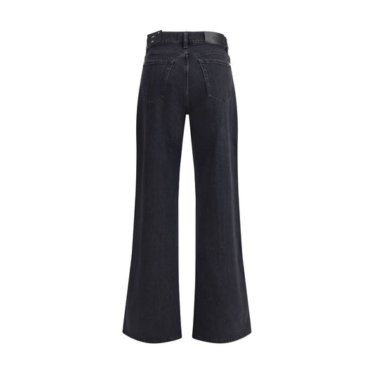 Black Cotton Jeans Denim