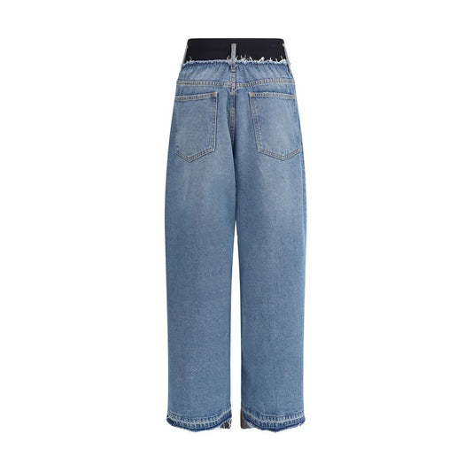 Elastic waist Jeans