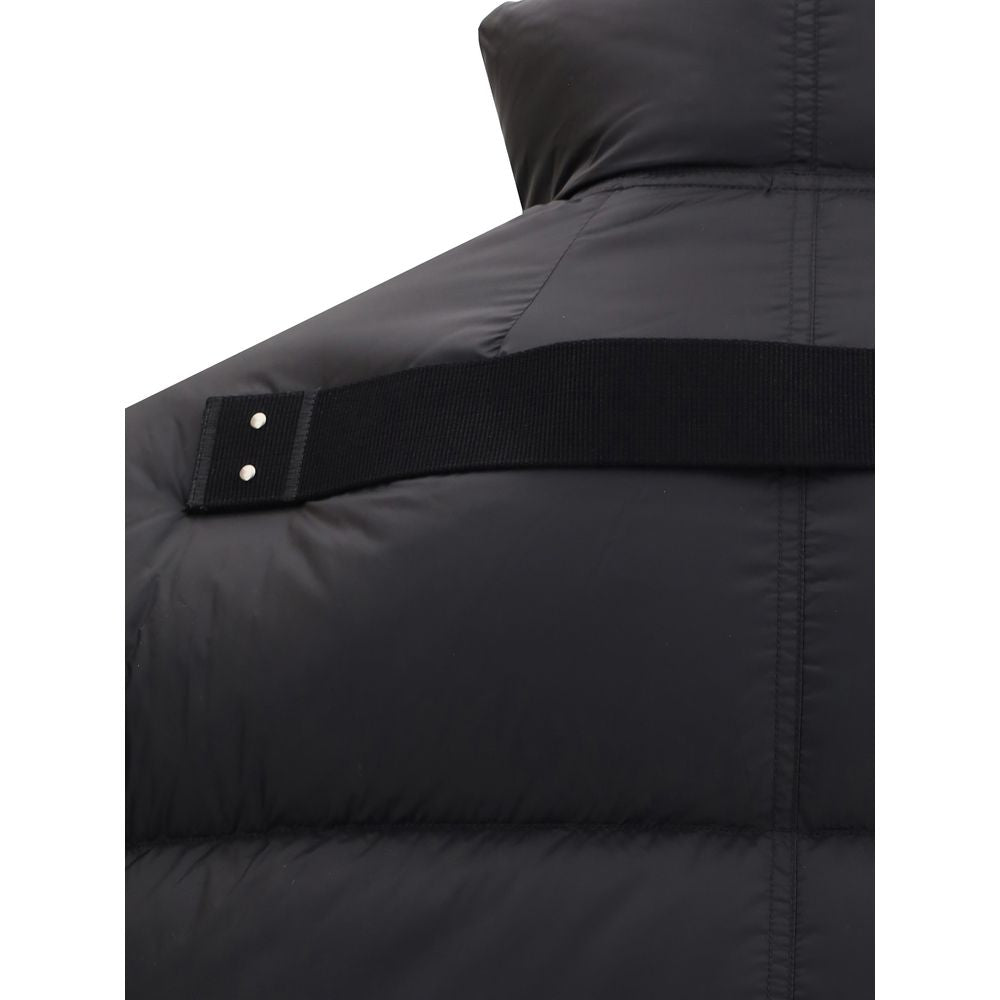 Black Polyamide Jackets And Coat