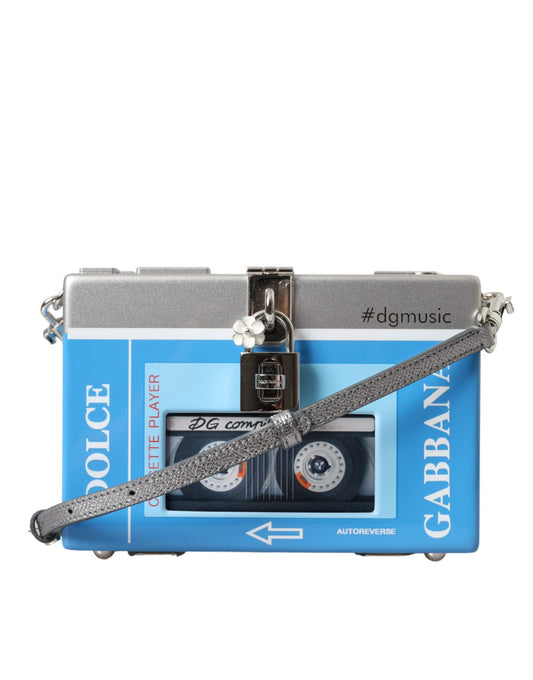 Multicolor Cassette Player Box DG Music Crossbody Shoulder Bag