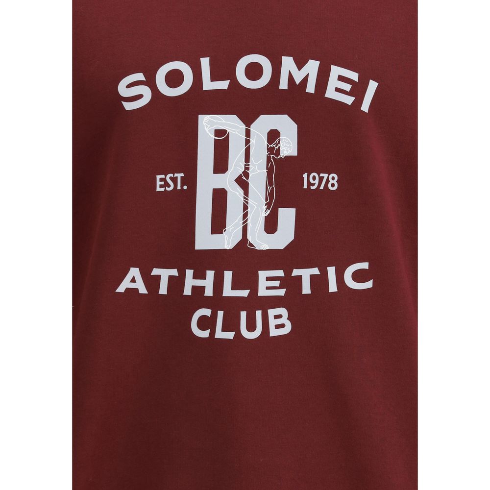 Bordeaux Cotton Sweatshirt