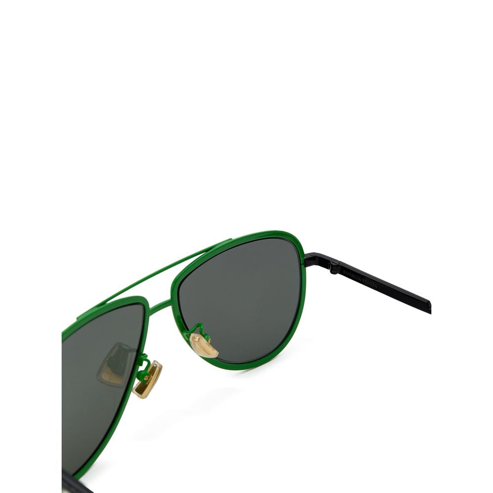 Green Metal Sunglasses